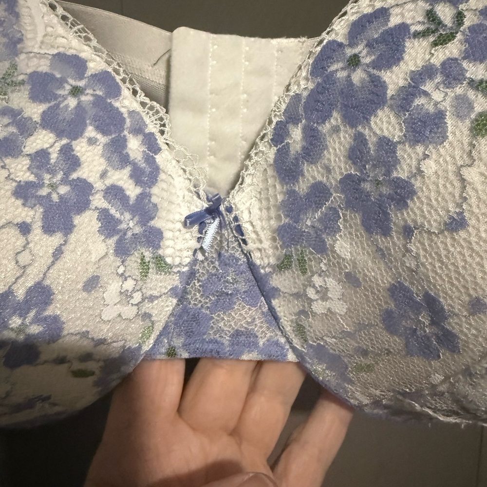Cacique 44dd Lightly Lined Full Coverage Floral L… - image 2
